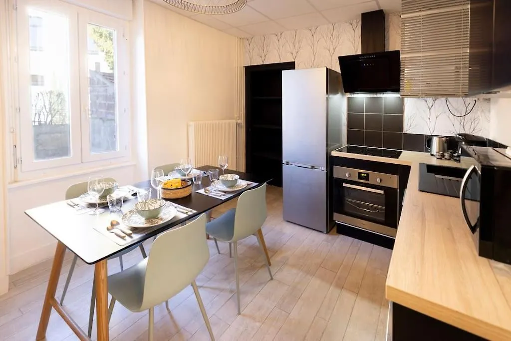Apartment L'Urbain B - Tout Equipe - Centre-Ville Gare Montlucon